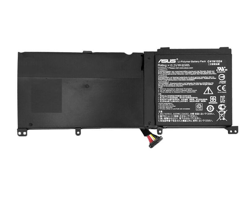 60Wh Asus C41N1524 0B200-01250200 Akku