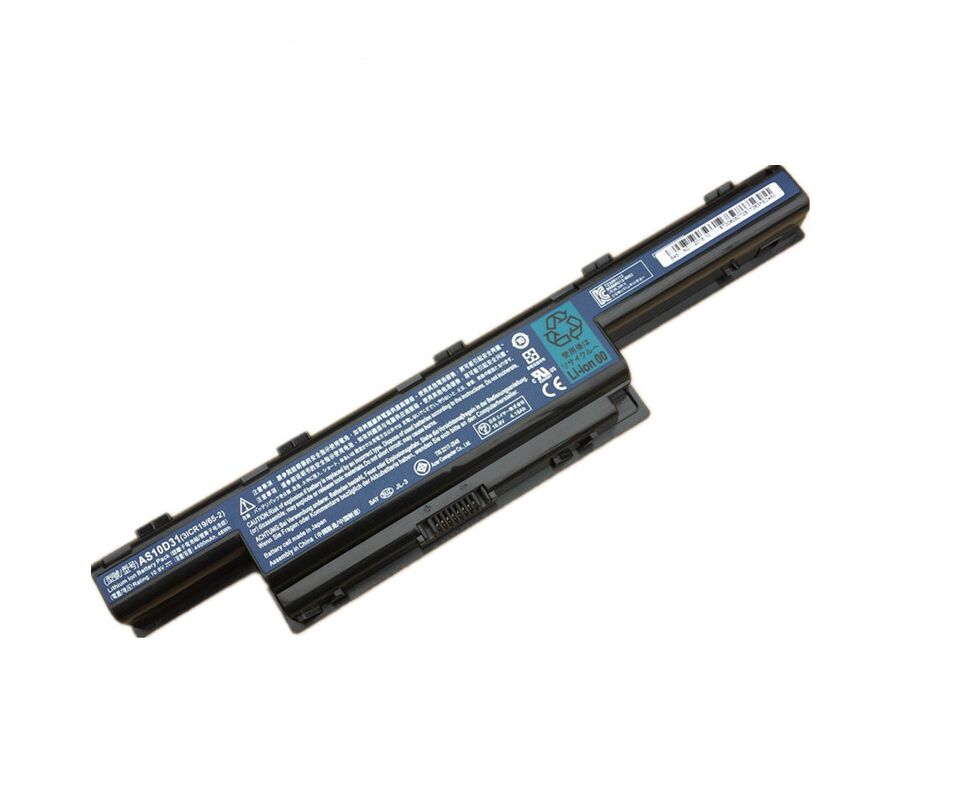 6 Zellen 4400mAh Acer AS10D31 Akku