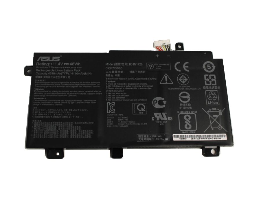 3 Zellen 4210mAh 48Wh Asus FX504GE-E4062T Akku