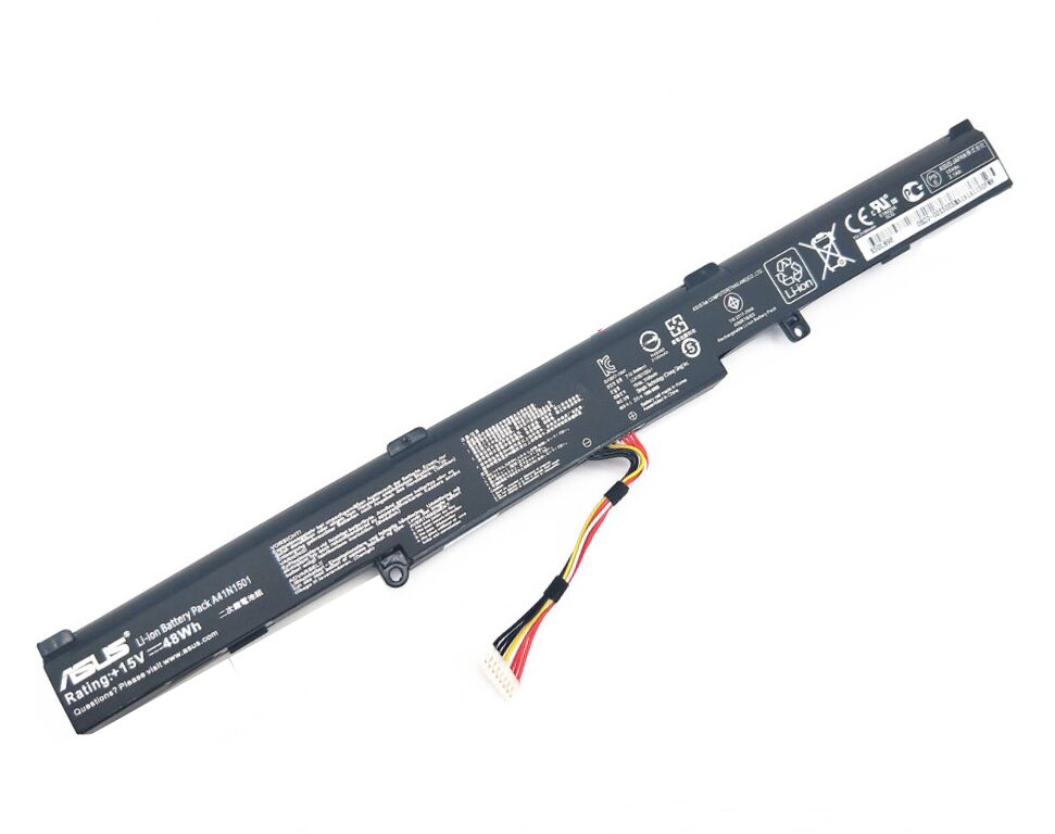 4 Zellen 3200mAh 48Whr Asus ROG GL753VD-GC154T Akku - zum Schließen ins Bild klicken