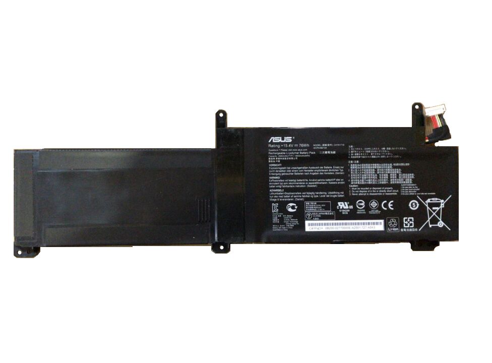 15.4V 76Whr Asus C41N1716 4ICP4/59/134 Akku