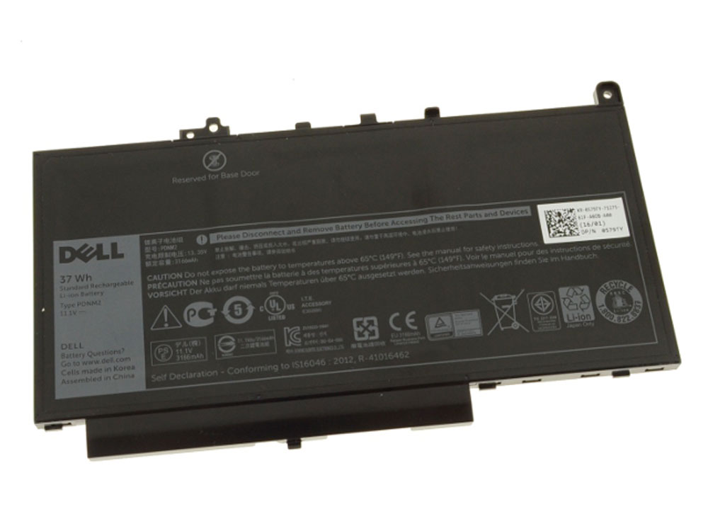 37Wh Dell PDNM2 0F1KTM 579TY Akku