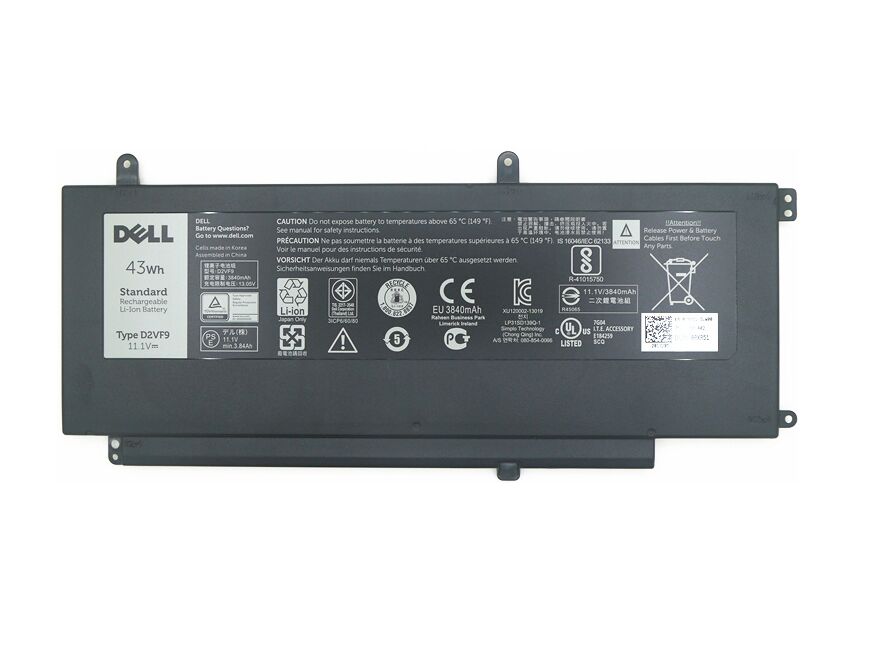 4-Zellen 43Wh Dell YGR2V Akku