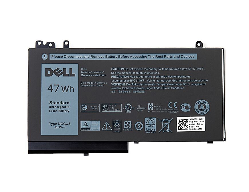 47Whr Dell JY8D6 0JY8D6 954DF Akku - zum Schließen ins Bild klicken
