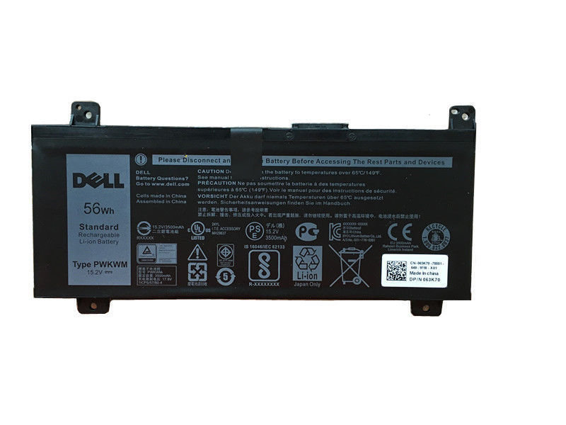 56Whr Dell Inspiron 14-7000 14-7466 14-7467 Akku