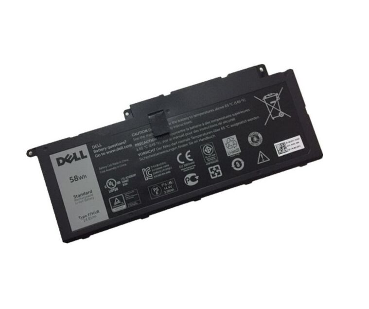 58Wh 3800mAh Dell 0F7HVR Akku