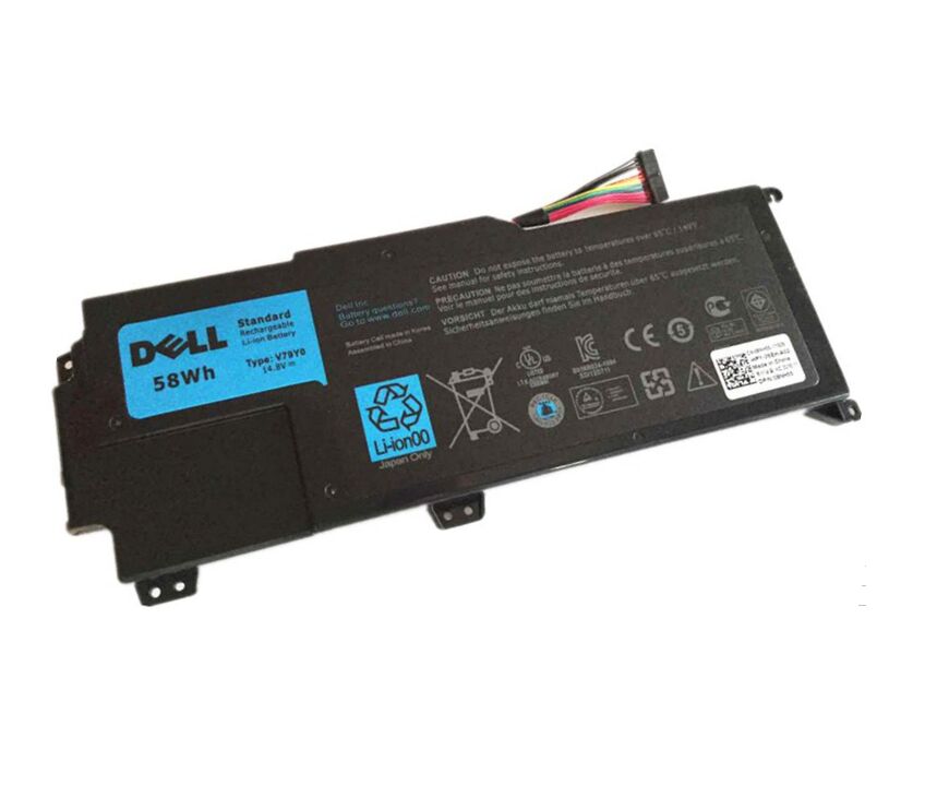 8 Zellen 58Whr Dell YMYF6 0YMYF6 Akku