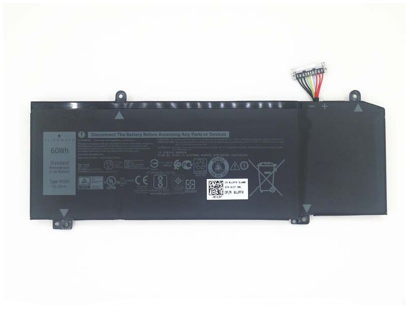 3750mAh 60Whr Dell 06YV0V Akku