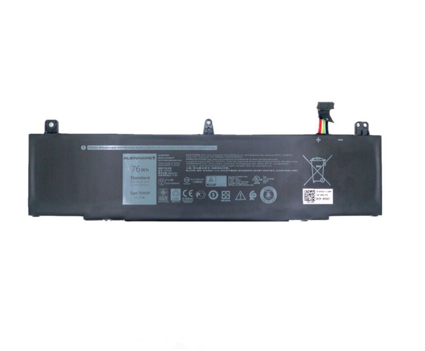 4802mAh 76Wh Dell TDW5P Akku
