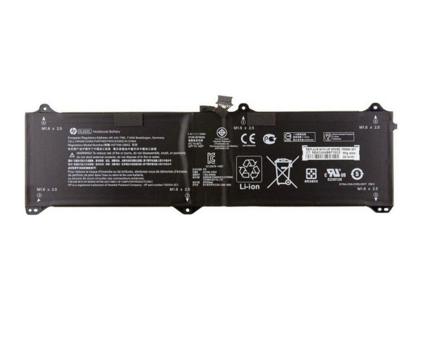 33Whr HP OL02XL HSTNN-DB5Z Akku