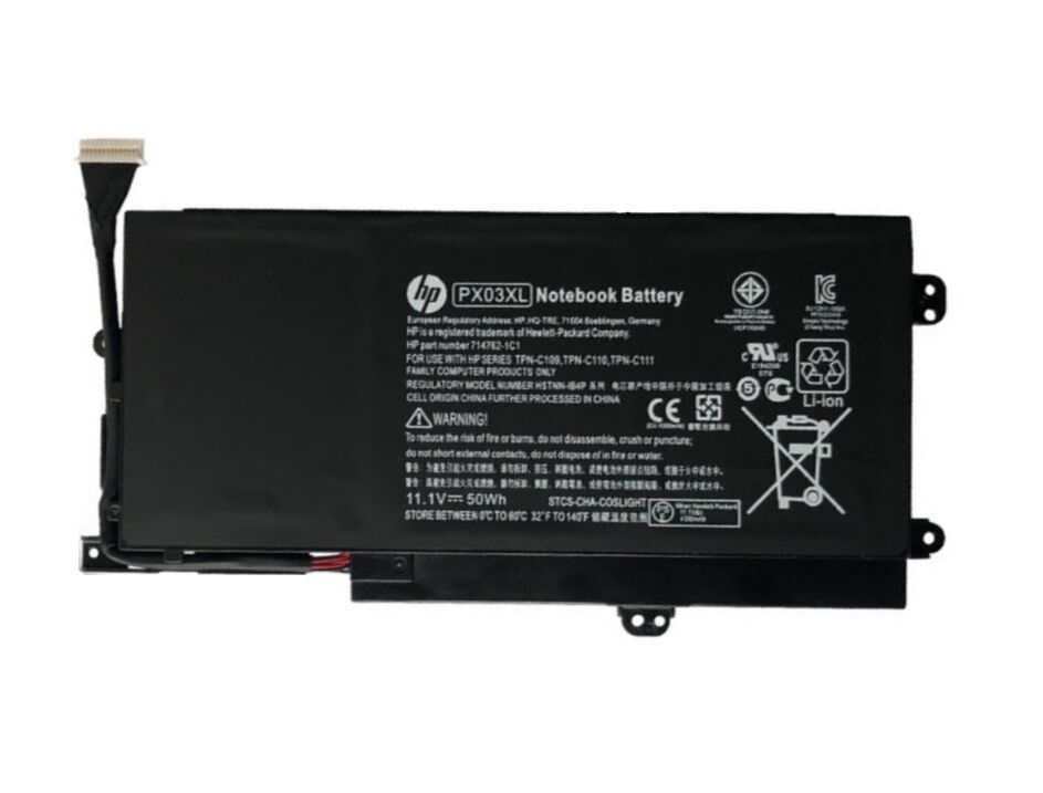 50Wh HP 715050-001 714762-2C1 Akku