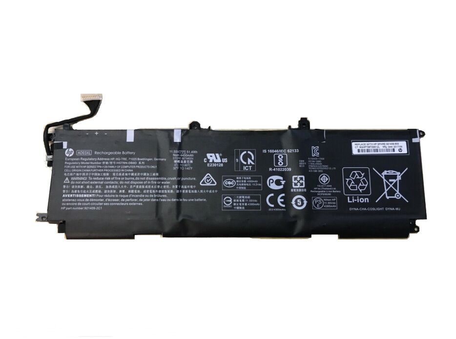 51.4Wh HP 921409-271 921439-855 HQ-TRE HSTNN-DB8D Akku