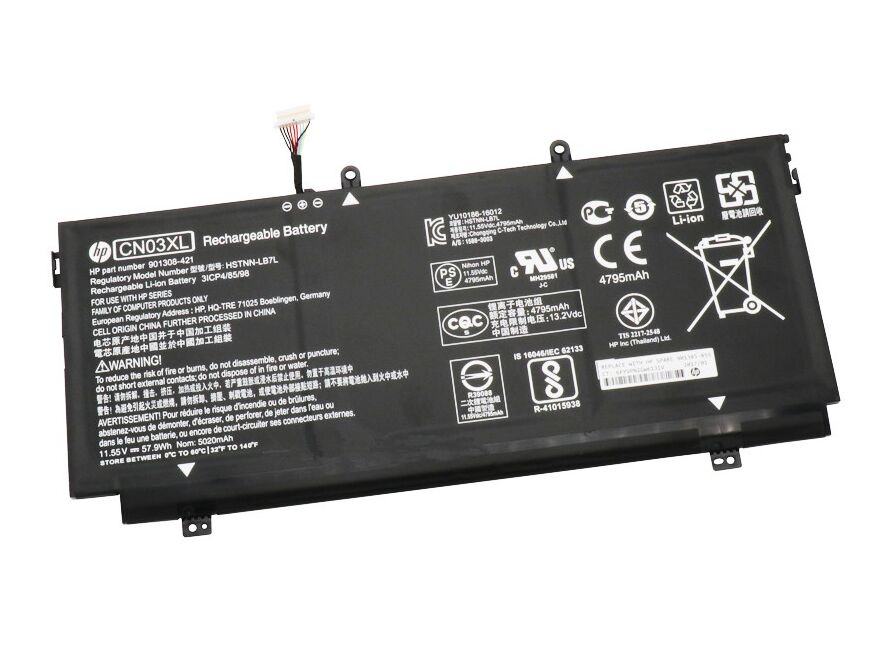 57.9Wh 5020mAh HP 901308-421 Akku