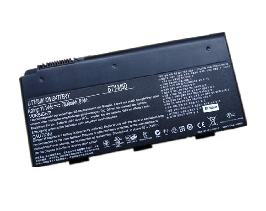 9 Zellen 87Whr MSI GX70 3CC-223JP 3CC-225CZ 3CC-87FD Akku