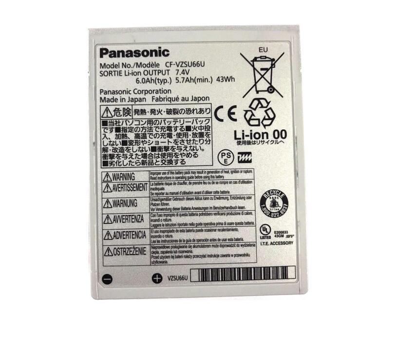 43Whr 6000mAh Panasonic CF-C1AT01GGE Akku