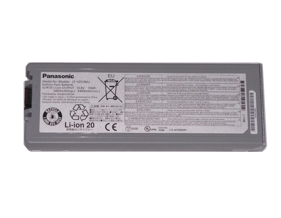 70Wh 6400mAh Panasonic CF-VZSU80U CF-VZSU82U CF-VZSU83U Akku