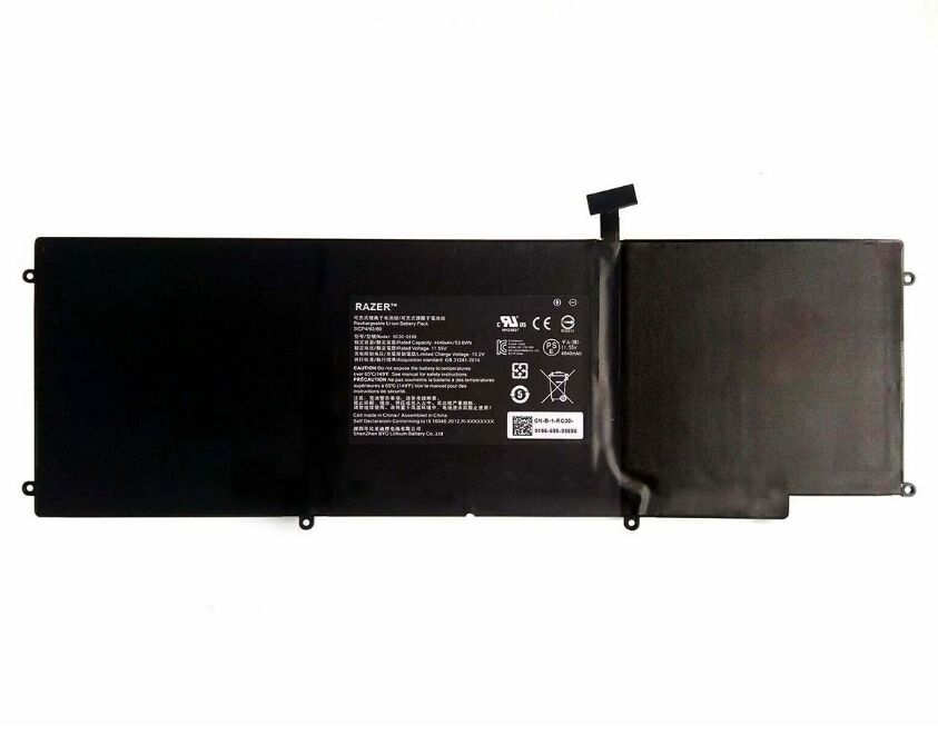 4640mAh 53.6Wh 6-Zellen Razer 3ICP4/92/77 Akku