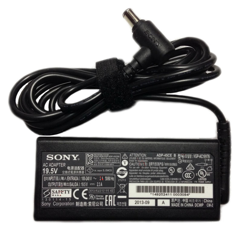 45W Sony VGP-AC19V76 Netzteil + Frei Ladekabel